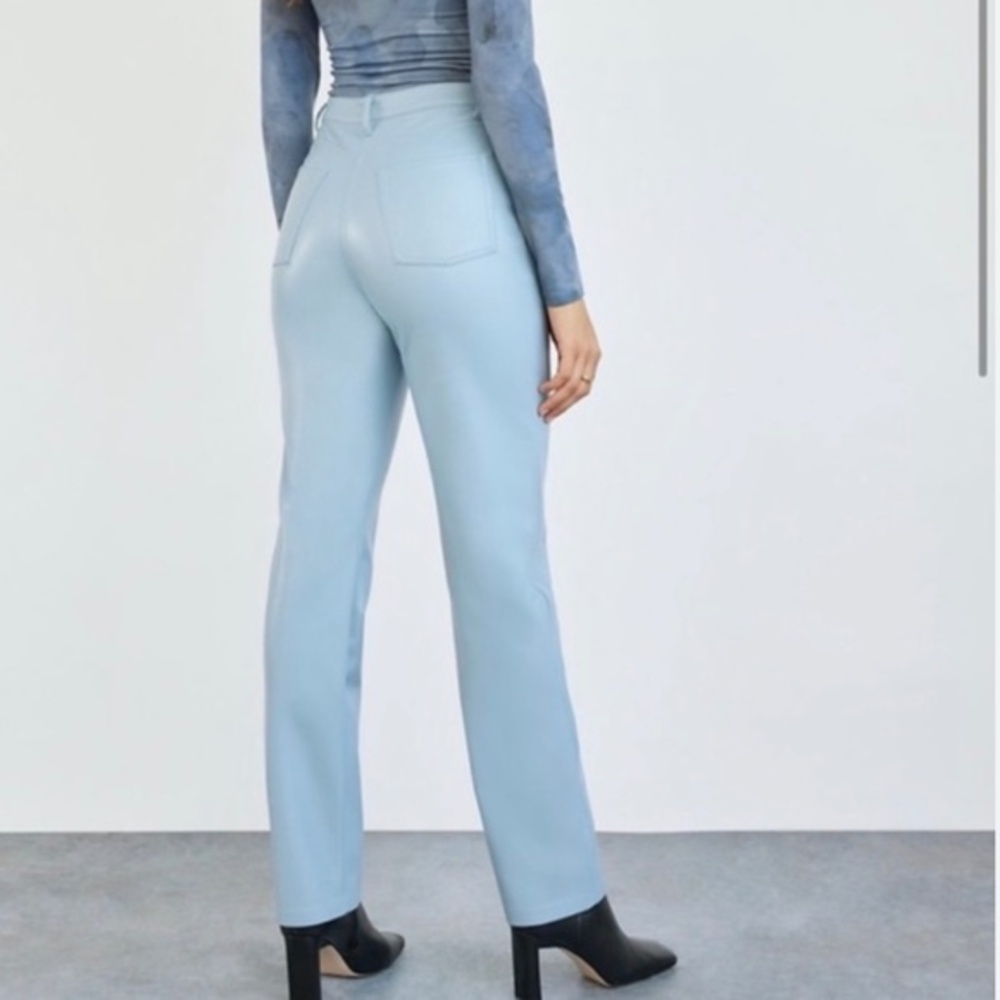 NWOT Wilfred Melina High Rise Pants in Dune Blue (sz 00)
